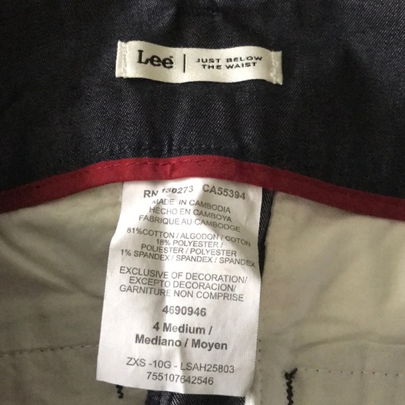 NWT Capri size 4 Lee indigo - Picture 3 of 8